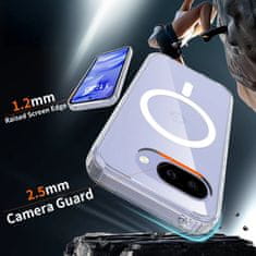 Tech-protect FlexAir Hybrid MagSafe maska za Google Pixel 10A, prozirna