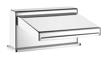 SAPHO Izljevna cijev za rub kade, kaskadni dizajn, kromirana, 145mm