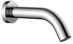 SAPHO Zidna izlivna cijev, okrugla, 174mm, kromirana