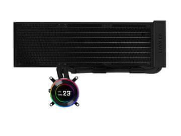 Lian Li HydroShift II LCD-C 360 komplet za tekuće hlađenje bez ventilatora, 360 mm, crni (GHS2LCD36B)