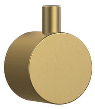 SAPHO SOLARIS zlatna mat ručka za tuširanje, kružni dizajn, PVD otporna završna obrada