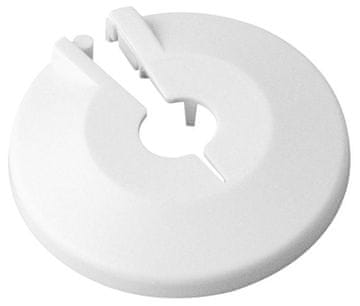 BONOMINI Bijela Krycí Rozeta za Radijatorske Cijevi, ABS, Ø 16 mm