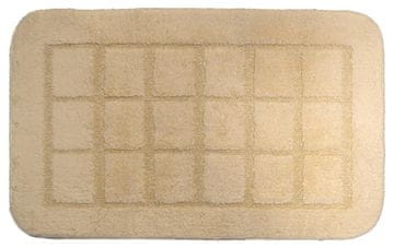 Ridder Kupaonska Prostirka DELHI 50x80 cm Protuklizna, 100% Poliester, Bež