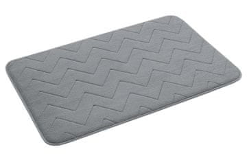 Gedy MOUSSE kupaonska prostirka, 50x80 cm, 100% poliester, protuklizna, siva