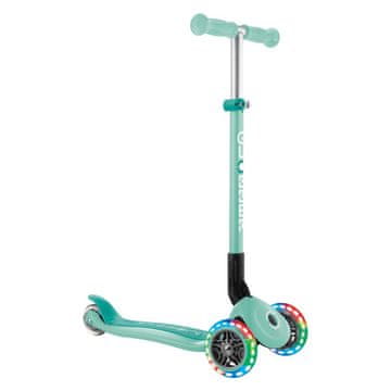 Globber Primo skuter, sklopivi, sjajni kotači, mint zelene boje (432-206-3)