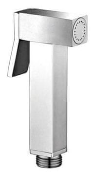 SAPHO Kvadratna Kromirana Bide Tuš Glava SAPHO 22x122x60mm, Mesing, 0.33kg