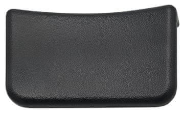 POLYSAN BRIXEN anatomski naslon za kadu, crni poliuretan, 26x15,5 cm