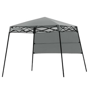Northix Prijenosni vrtni paviljon 181x181 cm sivi UV zaštita