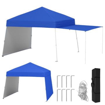 Northix Sklopivi paviljon šator 430x280 cm UV zaštita