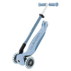 Globber GO UP Deluxe LIGHTS ECOLOGIC skuter od 360°, sklopivi, svjetleći kotači, plavi (697-501)