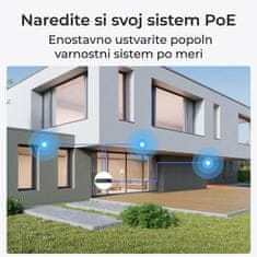 Reolink Fisheye P520 IP kamera, dvosmjerna komunikacija, pametni alarm, siva