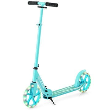 Northix Sklopivi skuter s LED kotačima i podesivom visinom do 110 kg