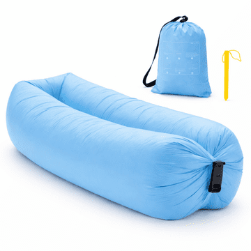 VIVVA® Napuhivačka ležaljka 180 cm, prijenosna zračna sofa s torbom, lagana i udobna za kampiranje i plažu | COMFYAIR