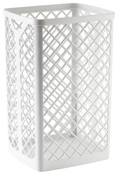 SAPHO Zidni koš za smeće LINEACQULBA 35L, bijeli, plastični