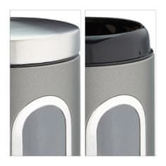 Northix Posuda za pohranu s prozorčićem za gledanje i hermetičkim poklopcem