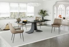 Fort Produživi stol za blagovanje BUBBLE (crna)