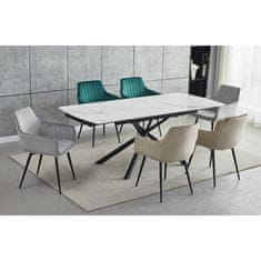 Fort Produživi stol GAVILIA (bijela/zlatna)