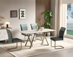 Fort Blagovaonska stolica TINTIN (zelena + petrol) (set 2 komada)