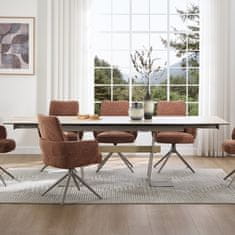 Fort Proširivi blagovaonski stol NIMIS (smeđa)