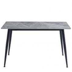 Fort Jelački stol ADRIA 140x80 (hg siva mramor)