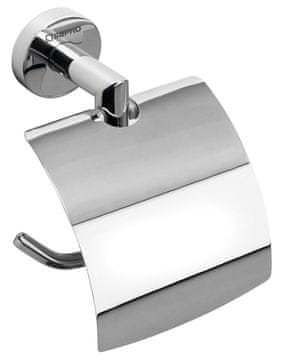 SAPHO X-ROUND držač toaletnog papira s poklopcem, krom, moderni dizajn