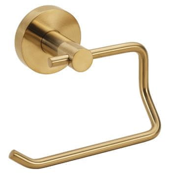 SAPHO X-ROUND GOLD držač WC papira, mat zlatni finis