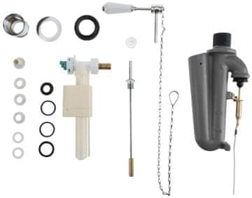 KERASAN WALDORF-RETRO lančani vodokotlić, kromiran završetak