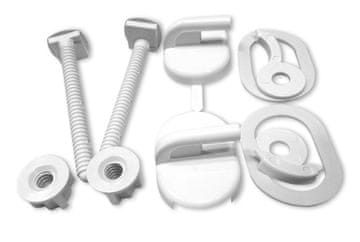 AQUALINE AQUALINE Plastični Bijeli WC Držač Daske FIXET ST278