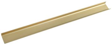 SAPHO CHANEL Dekorativna Aluminijska Lajsna za Ladice, Zlatna Mat 1145x70x20 mm