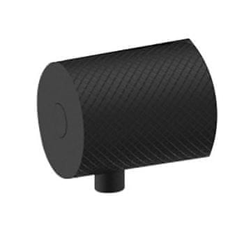 SAPHO SOLARIS Termostatska Ručka, Mat Crna, SAPHO, Mesing, Okrugla