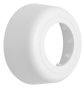 Bruckner Plastična Rozeta 85x40mm, Bijela, Visina 33mm - BRUCKNER