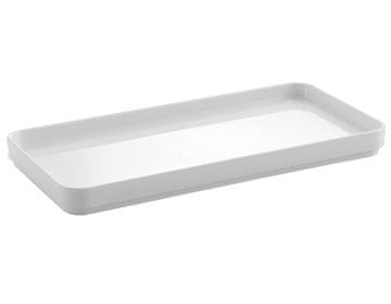 Gedy SEVENTY bijela samostojeća posuda, plastična, 270x22x136 mm