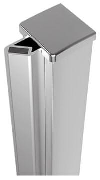 POLYSAN ZOOM Magnetni Profil Za Tuš Sa Zdhivnim Mehanizmom - Kromiran Aluminiјum