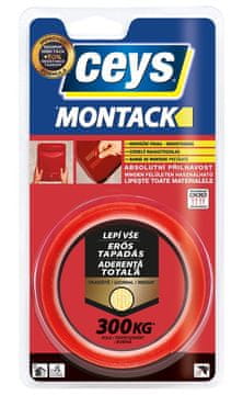 Ceys CEYS Montažna Traka 2,5mx19mm - Jako Spojivo za Sve Površine