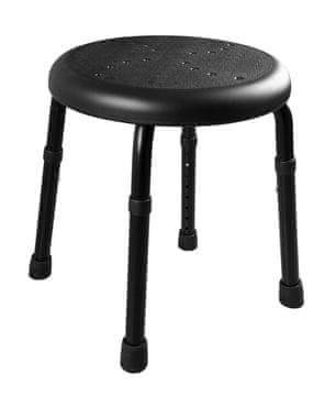 Ridder HANDICAP Kupaonski Stolac, Promjer 45cm, Crna