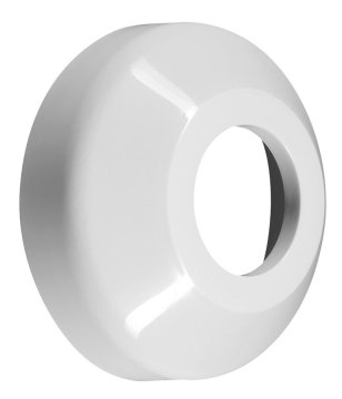 Bruckner Rozeta za cijevi 78mm, bijela, ABS plastika, Bruckner