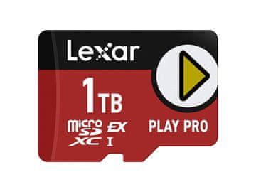 Lexar PLAY PRO memorijska kartica, Micro SDXC Express 7.1, 1TB, 900MB/s, V30 (LMSXPS0001T-BNNNG)