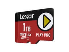 Lexar PLAY PRO memorijska kartica, Micro SDXC Express 7.1, 1TB, 900MB/s, V30 (LMSXPS0001T-BNNNG)
