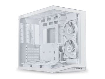 Lian Li O11 Dynamic Mini V2 Flow kućište za računalo, Midi-Tower, kaljeno staklo, bijela (O11DMIV2FW)