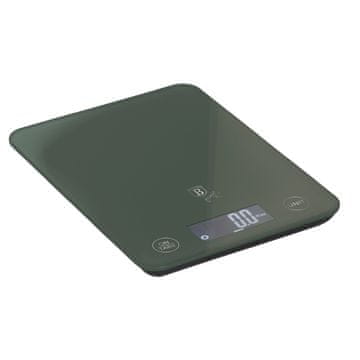 Berlingerhaus Digitalne kuhinjske vage 5 kg Mat zelena kolekcija