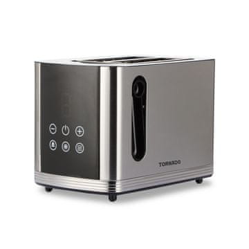Tornado Digitalni toster, brušeni nehrđajući čelik,LED zaslon,upravljanje dodirom