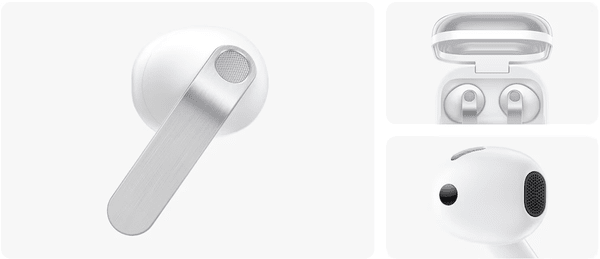 Galaxy Buds4 dizajn in udobje