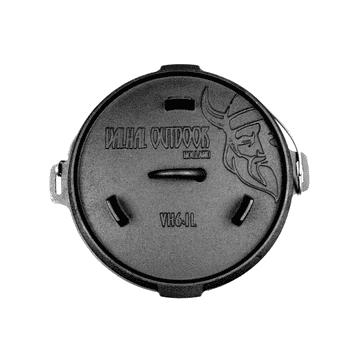 Valhal Outdoor Nizozemska pećnica od lijevanog željeza Valhal Outdoor VH6.1L