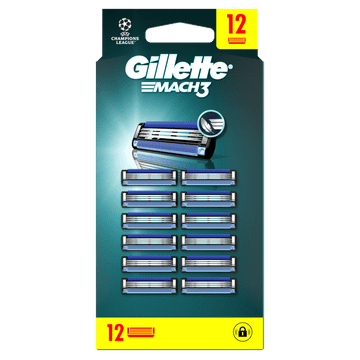 Gillette Mach3 zamjenske glave za brijanje, 12 komada