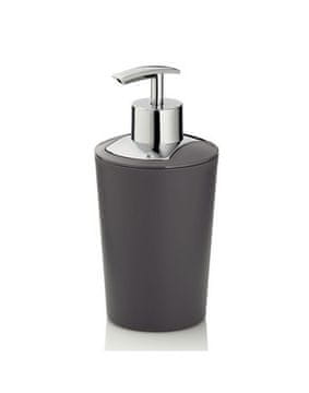 Kela Dozator sapuna KL-24197 MARTA plastic grey H 17cm / ? 8cm / 350