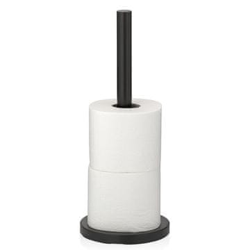 Kela Držač za toaletni papir KL-22825 Carta metal black 37.0cm 15.0cm