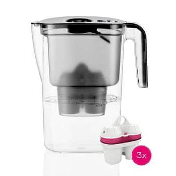 BWT Vrč za filtriranje VIDA MEI black, 2,6l + 3x filtr