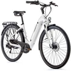 Leader Fox Leader Fox Induktora 28" Električni Bicikl, Bijeli, Bafang Motor, 540Wh Baterija