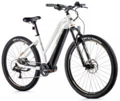 Leader Fox Električni Brdski Bicikl Swan Lady 29", 16,5", Bijeli Sjajni, LG Baterija 540Wh
