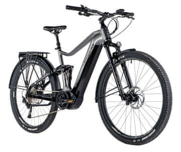 Leader Fox E-BIKE AXEN FULL SUSP. 29",MUDGUAD, 19,5"-1, GREY SHINY (PANASONIC)